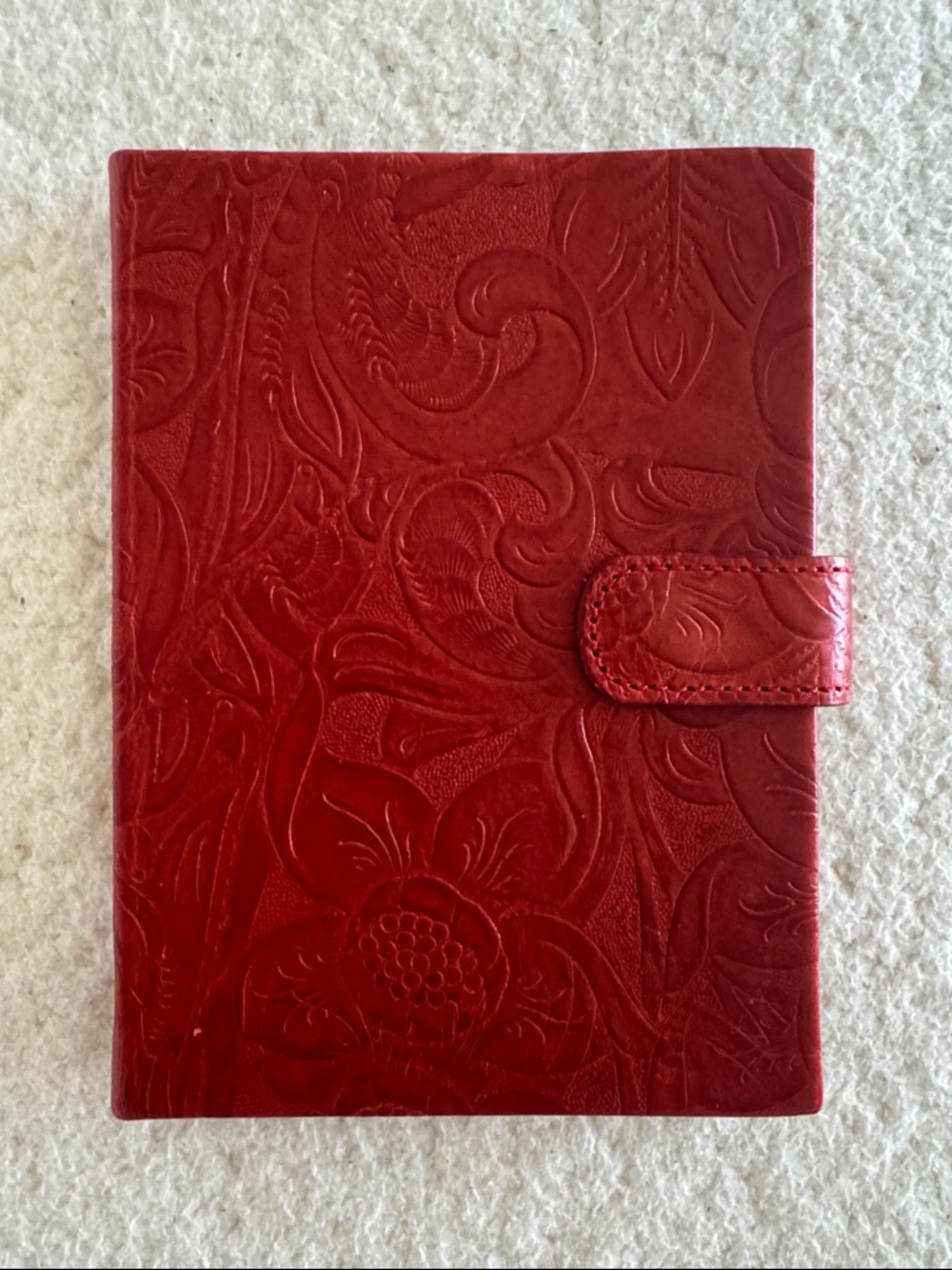 NWOT! Neiman Marcus Embossed Leather Photo Album